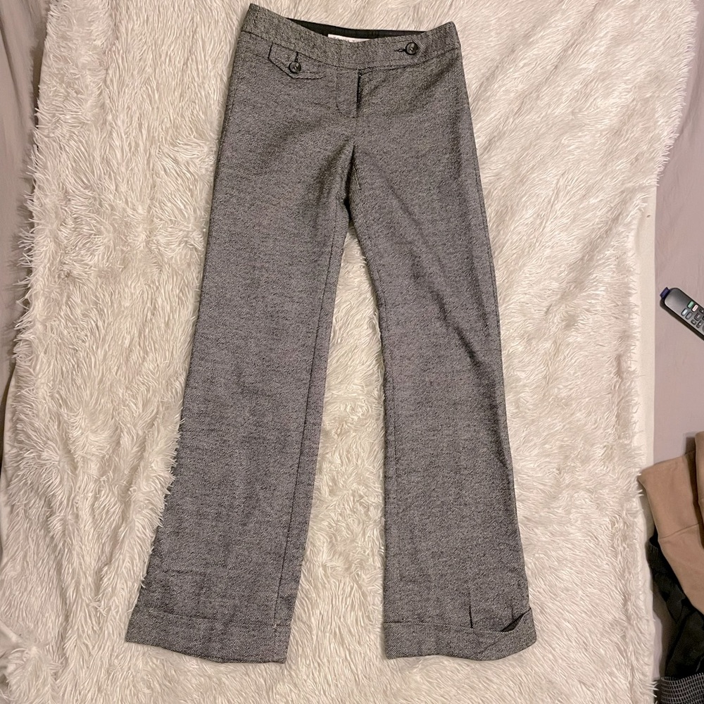 Trina Turk Los Angeles Silk Wool Blend Trousers